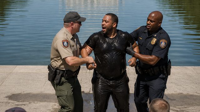 Reflecting Pool Incident Sparks Controversy and Questions