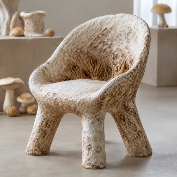 Revolutionary Mycelium Furniture: Nature