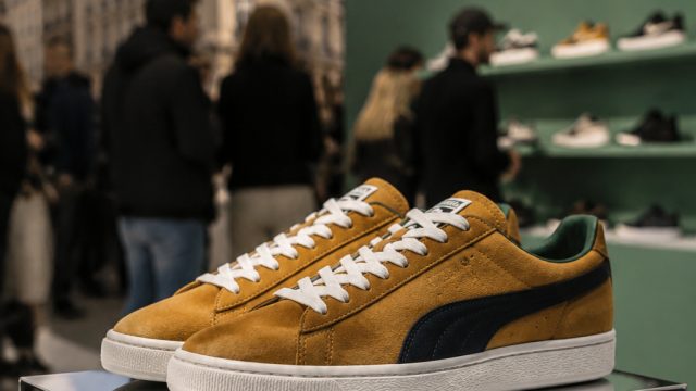 Innovative Puma Suedes Unveiled at Paris Fashion Showcase